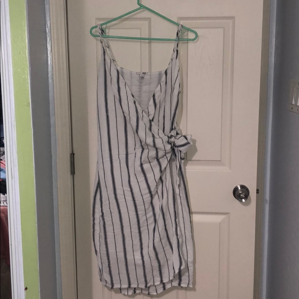 Striped Tied Up Dress